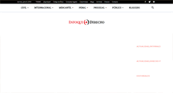 Desktop Screenshot of enfoquederecho.com
